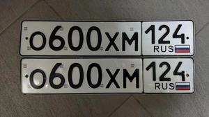 Продам гос.номер О 600 ХМ 124 150000 рублей, Красноярск
