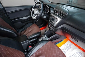 Седан Kia Rio 2014 года, 619000 рублей, Тюмень