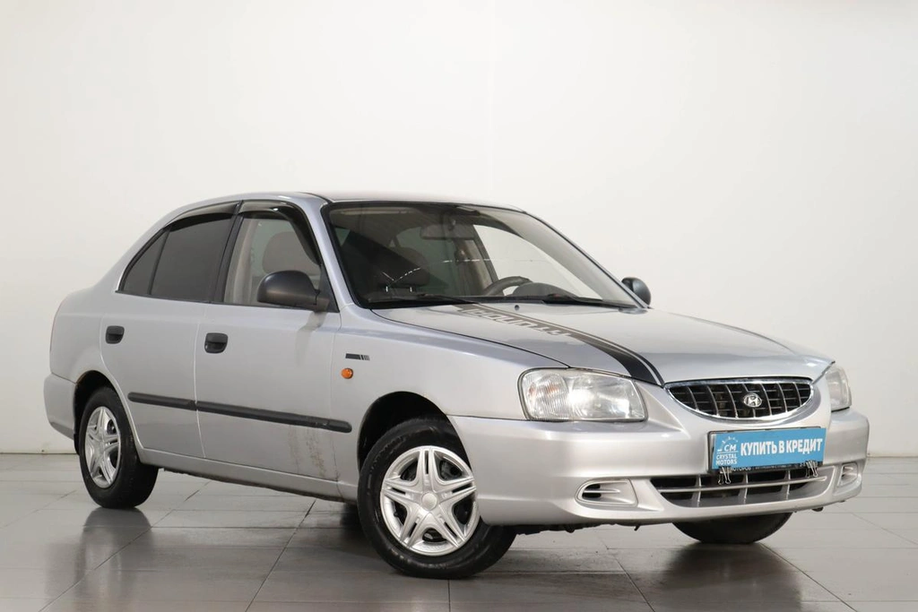 Седан Hyundai Accent 2005 года, 349000 рублей, Челябинск