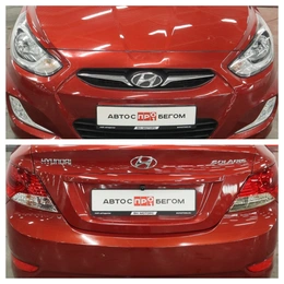 Седан Hyundai Solaris 2013 года, 930000 рублей, Курск