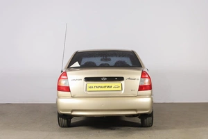 Седан Hyundai Accent 2002 года, 349000 рублей, Новосибирск
