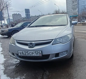 Седан Honda Civic 2008 года, 665000 рублей, Красноярск