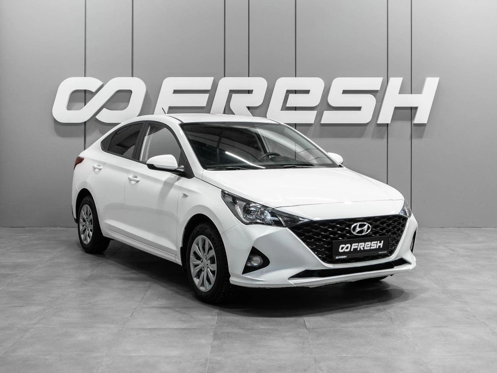 Седан Hyundai Solaris 2021 года, 1629851 рублей, Тюмень