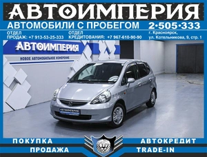 Хетчбэк Honda Fit 2005 года, 533000 рублей, Солонцы