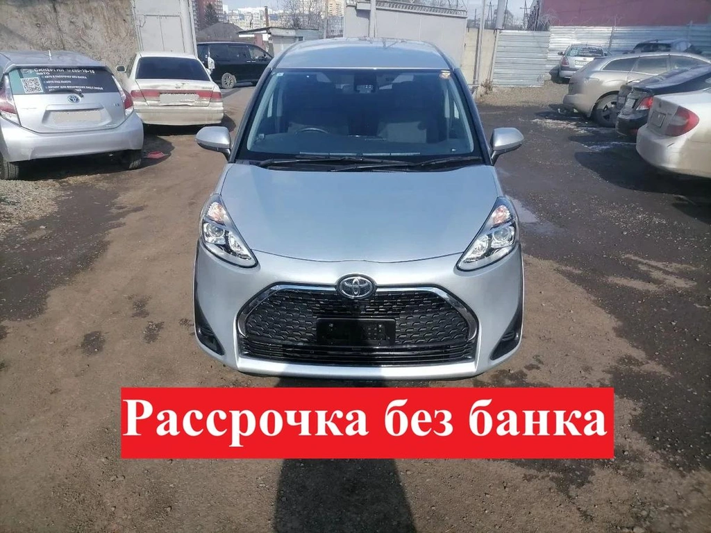 Минивэн Toyota Sienta 2022 года, 1470000 рублей, Красноярск