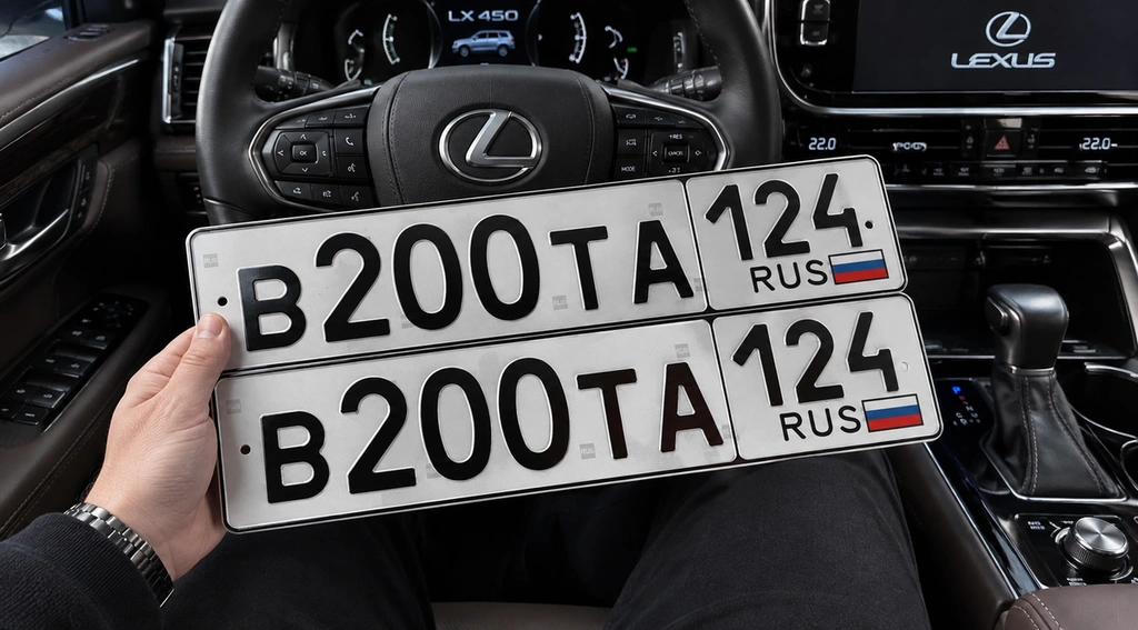 Продам госномер 200 100000 рублей, Красноярск