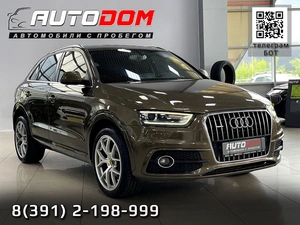 Внедорожник Audi Q3 2012 года, 1347000 рублей, Солонцы