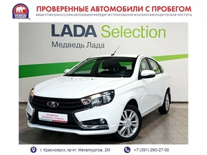 Седан ВАЗ (LADA) Vesta 2017 года, 785000 рублей, Красноярск