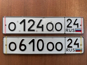 гос номера серия ООО 390000 рублей, Красноярск