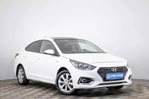 Седан Hyundai Solaris 2017 года, 989000 рублей, Пермь