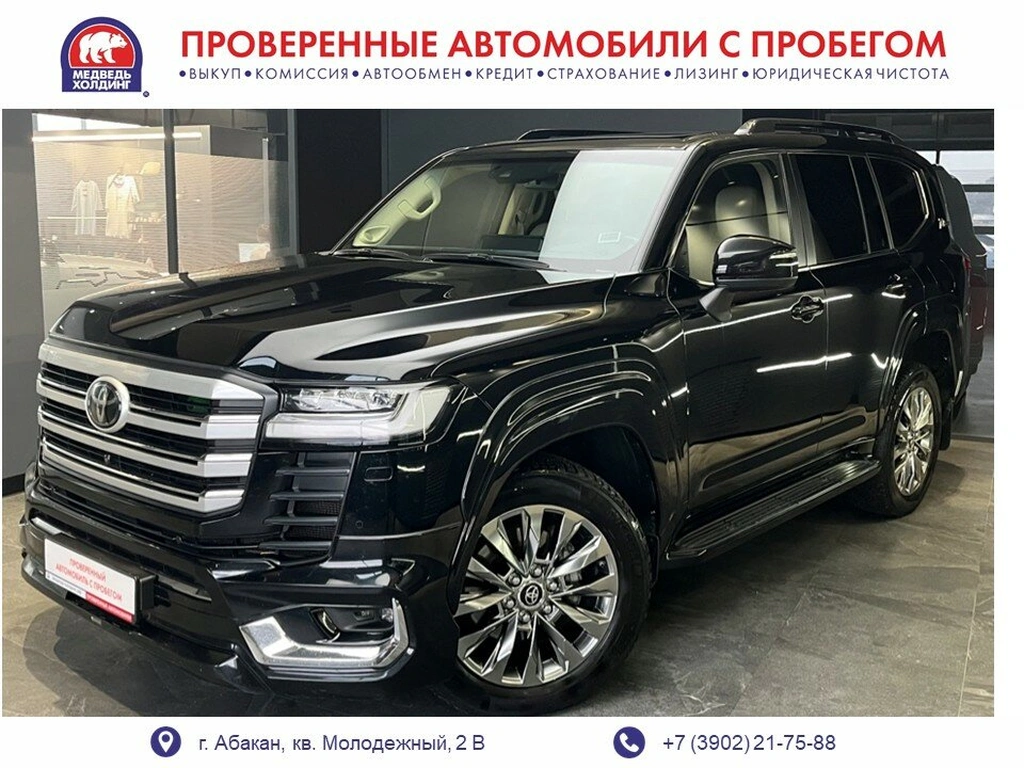 Внедорожник Toyota Land Cruiser 2021 года, 10300000 рублей, Абакан