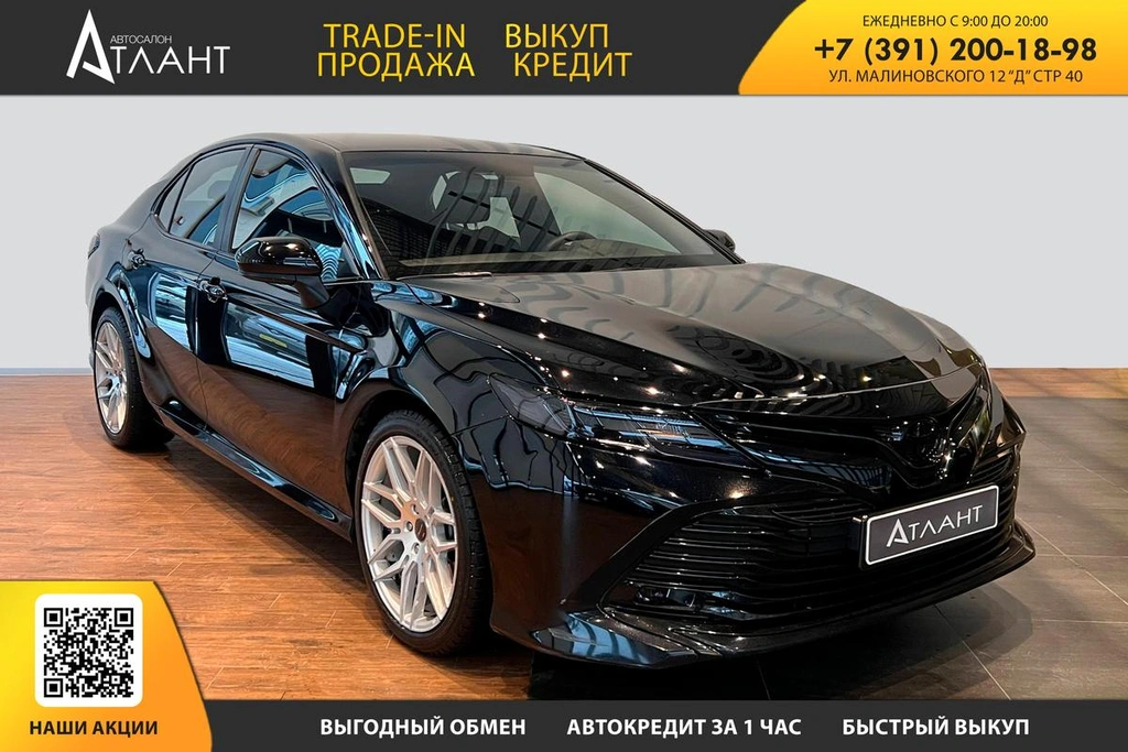 Седан Toyota Camry 2019 года, 2249000 рублей, Красноярск