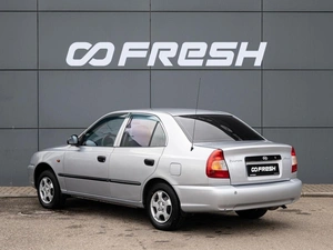 Седан Hyundai Accent 2007 года, 450000 рублей, Краснодар