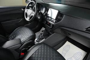 Седан Hyundai Solaris 2021 года, 1619000 рублей, Тюмень