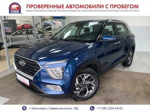 Внедорожник Hyundai Creta 2021 года, 2480000 рублей, Красноярск