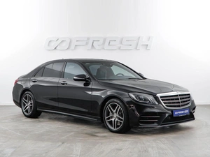 Седан Mercedes-benz S-класс 2018 года, 4724444 рублей, Москва