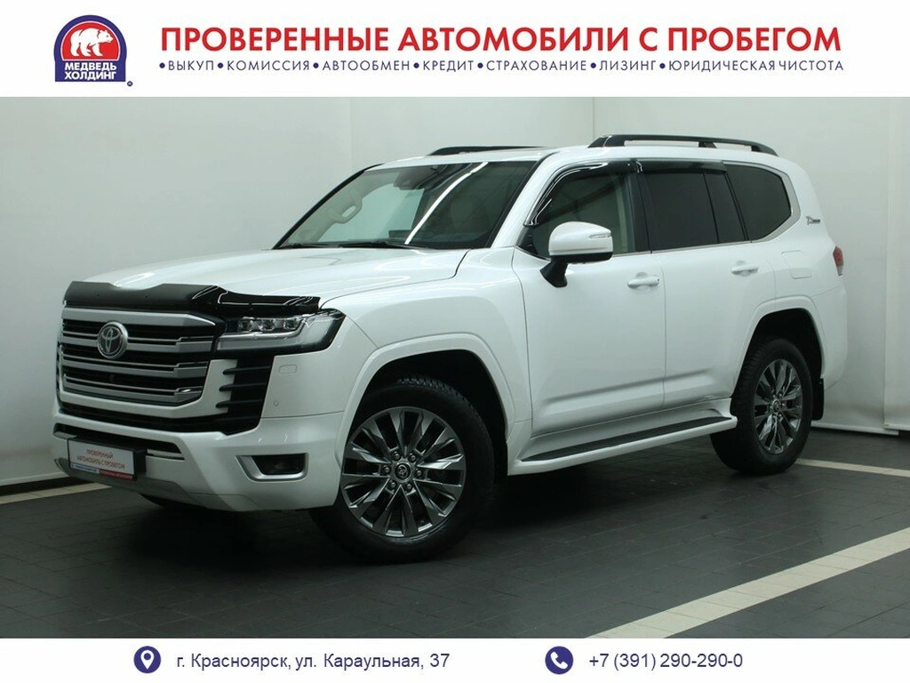 Внедорожник Toyota Land Cruiser 2021 года, 9700000 рублей, Красноярск