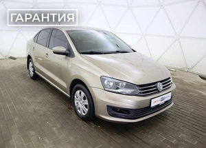 Седан Volkswagen Polo 2015 года, 970000 рублей, Обнинск