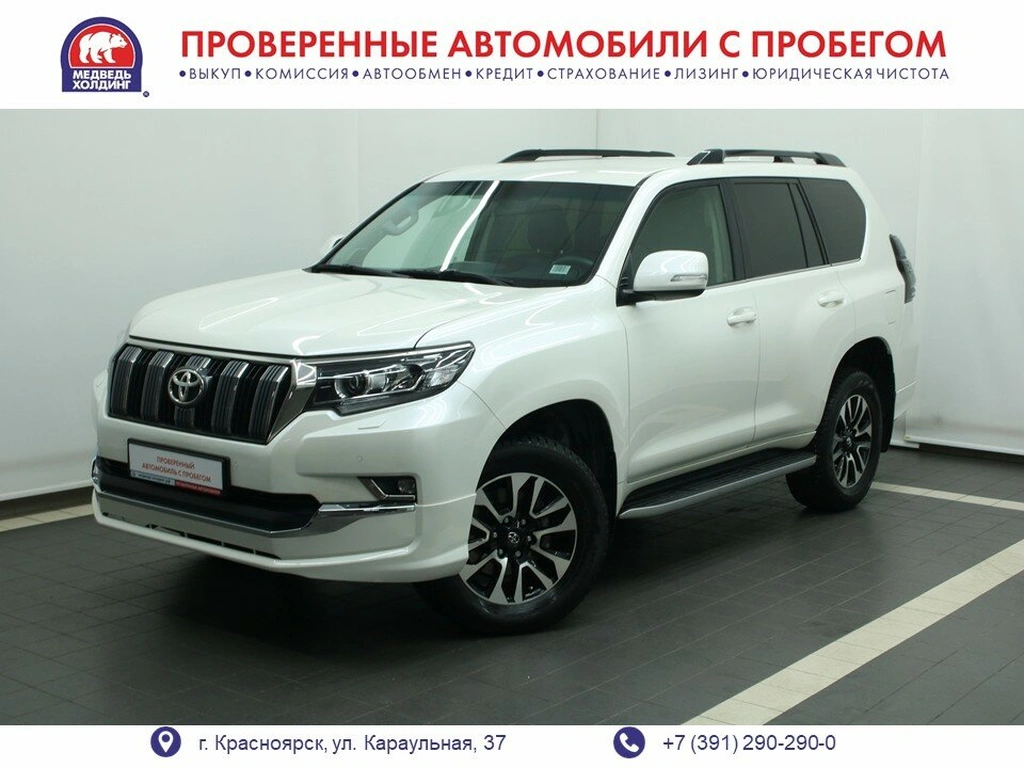 Внедорожник Toyota Land Cruiser Prado 2019 года, 4190000 рублей, Красноярск