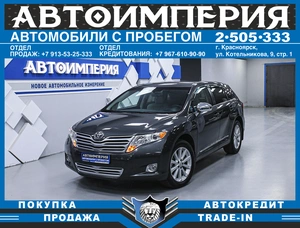 Внедорожник Toyota Venza 2011 года, 1848000 рублей, Солонцы