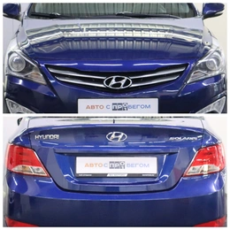 Седан Hyundai Solaris 2015 года, 1110000 рублей, Брянск