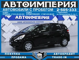 Хетчбэк Honda Fit 2013 года, 878000 рублей, Солонцы