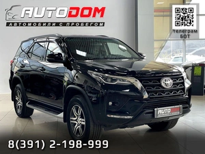 Внедорожник Toyota Fortuner 2021 года, 4597000 рублей, Солонцы
