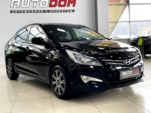 Седан Hyundai Solaris 2014 года, 897000 рублей, Солонцы