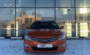 Седан Hyundai Solaris 2016 года, 1100000 рублей, Красноярск