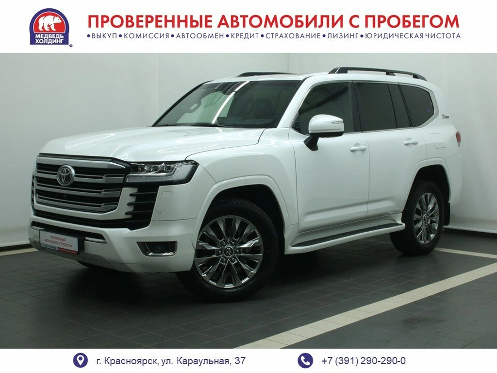 Внедорожник Toyota Land Cruiser 2021 года, 11200000 рублей, Красноярск