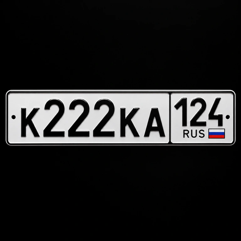 Гос номер 222 200000 рублей, Красноярск