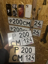 Гос номер 100000 рублей, Красноярск