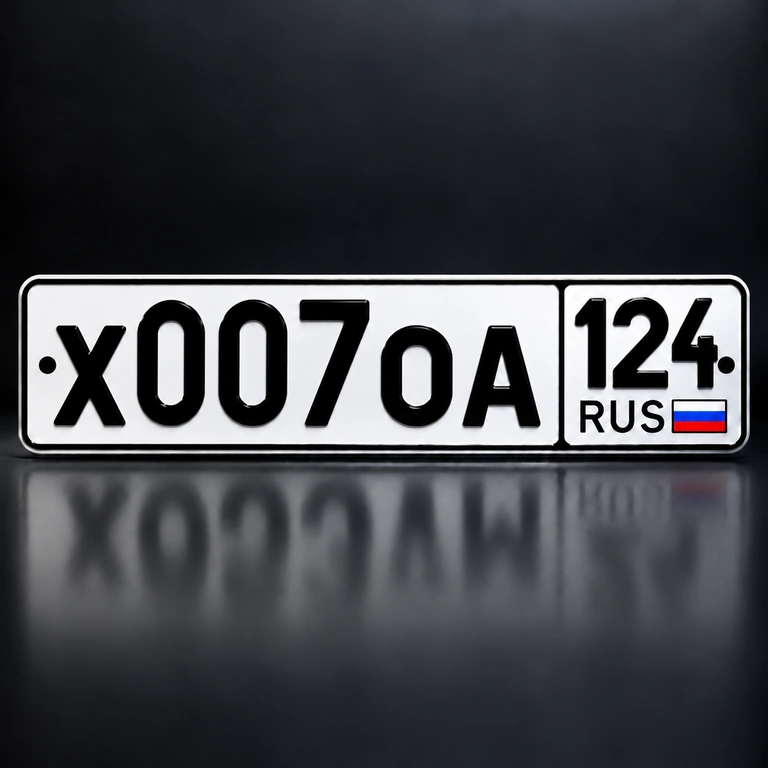 Гос номер 007 450000 рублей, Красноярск