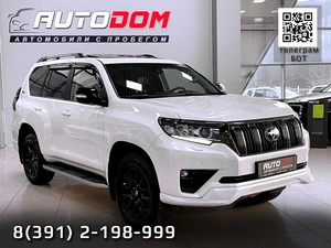 Внедорожник Toyota Land Cruiser Prado 2020 года, 6697000 рублей, Солонцы