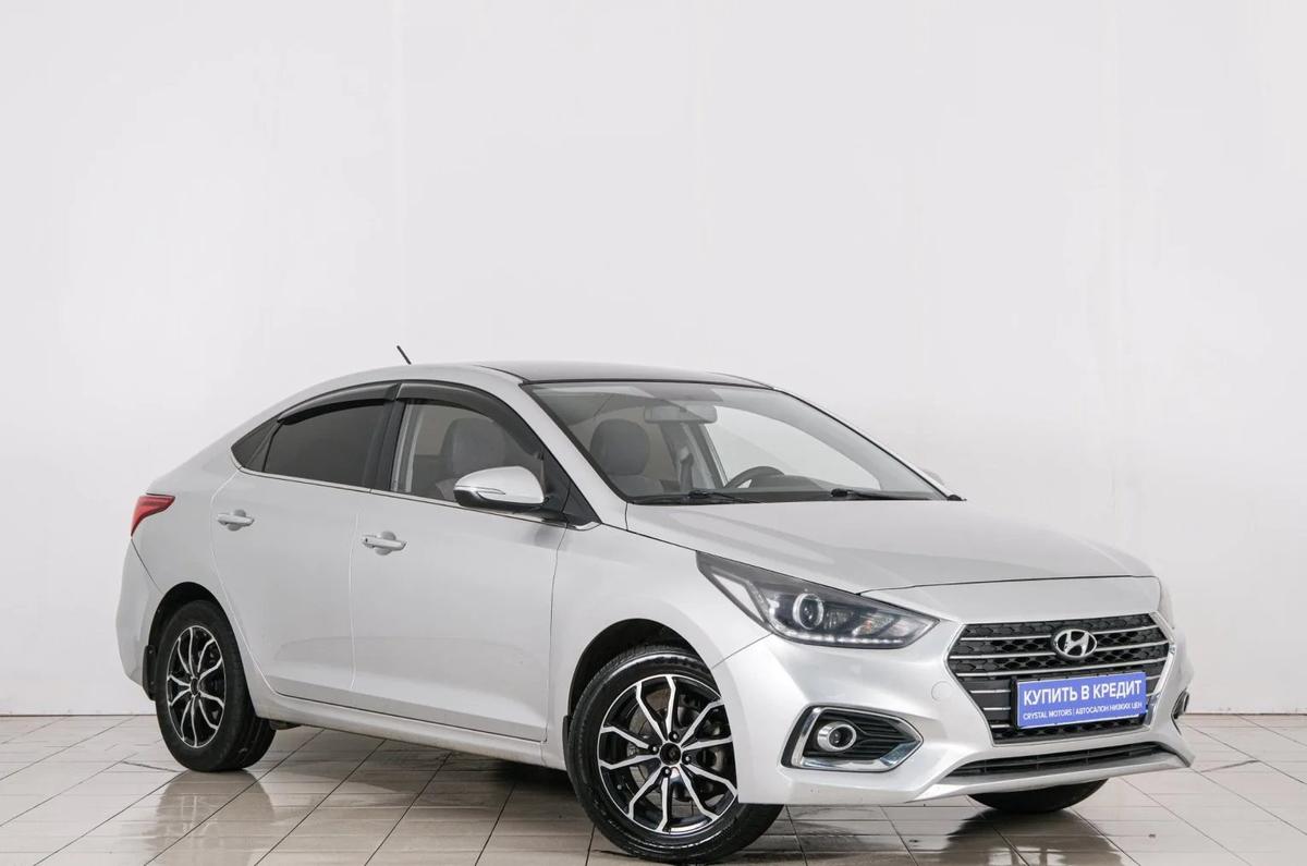 Седан Hyundai Solaris 2018 года, 1259000 рублей, Красноярск