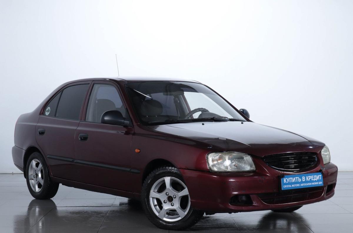 Седан Hyundai Accent 2008 года, 389000 рублей, Челябинск
