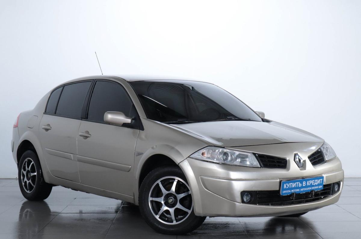 Седан Renault Megane 2007 года, 349000 рублей, Челябинск