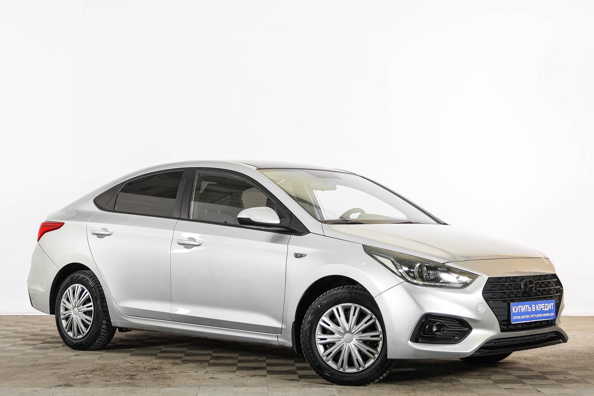 Седан Hyundai Solaris 2019 года, 1429000 рублей, Тюмень