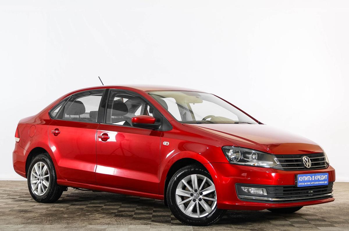 Седан Volkswagen Polo 2016 года, 999000 рублей, Тюмень