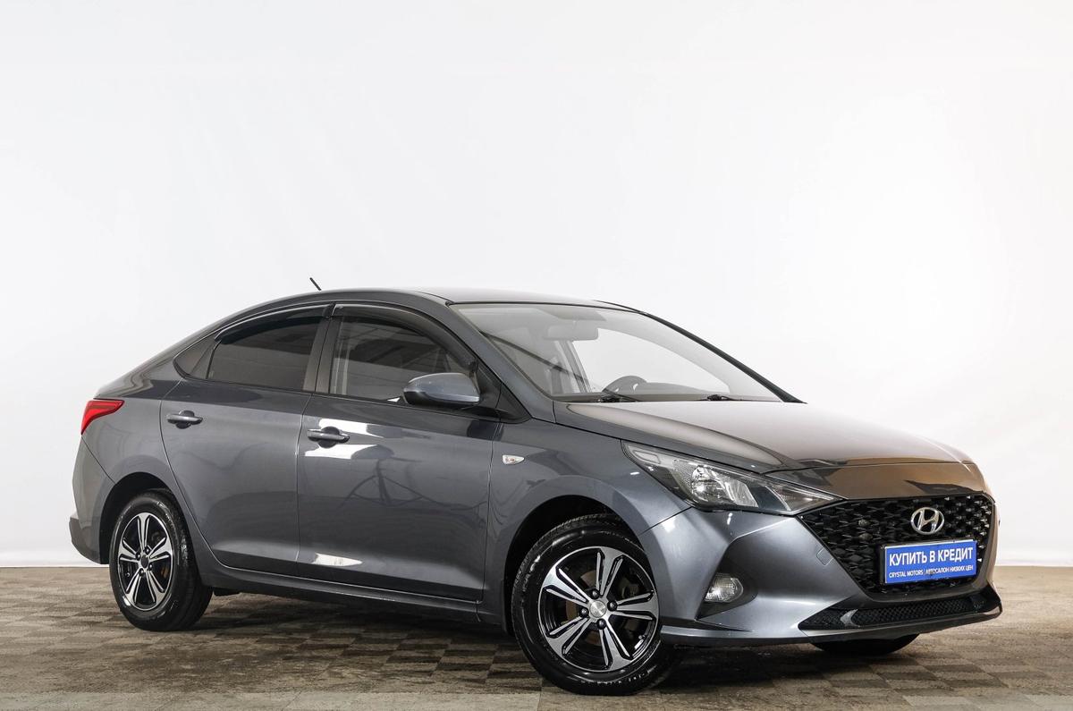 Седан Hyundai Solaris 2021 года, 1479000 рублей, Тюмень