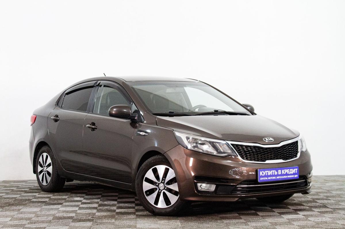 Седан Kia Rio 2015 года, 1039000 рублей, Сургут