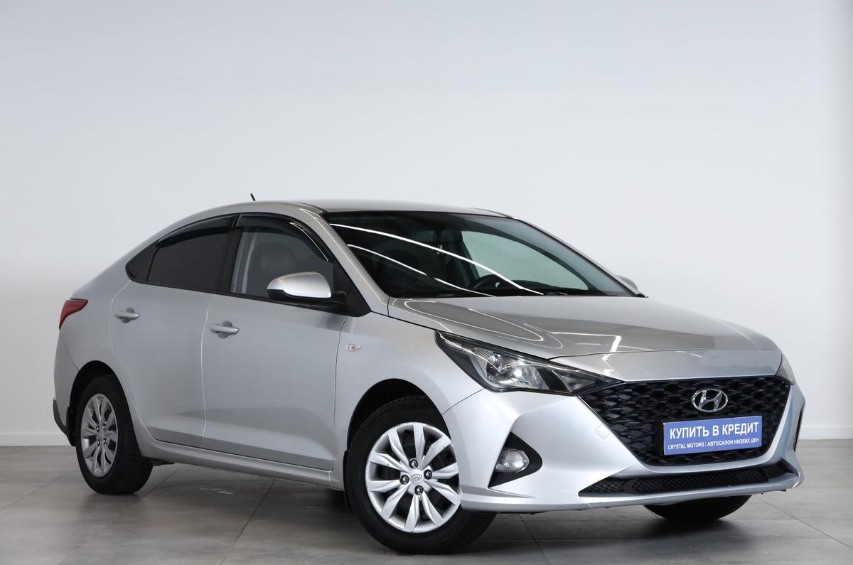 Седан Hyundai Solaris 2021 года, 1369000 рублей, Новосибирск