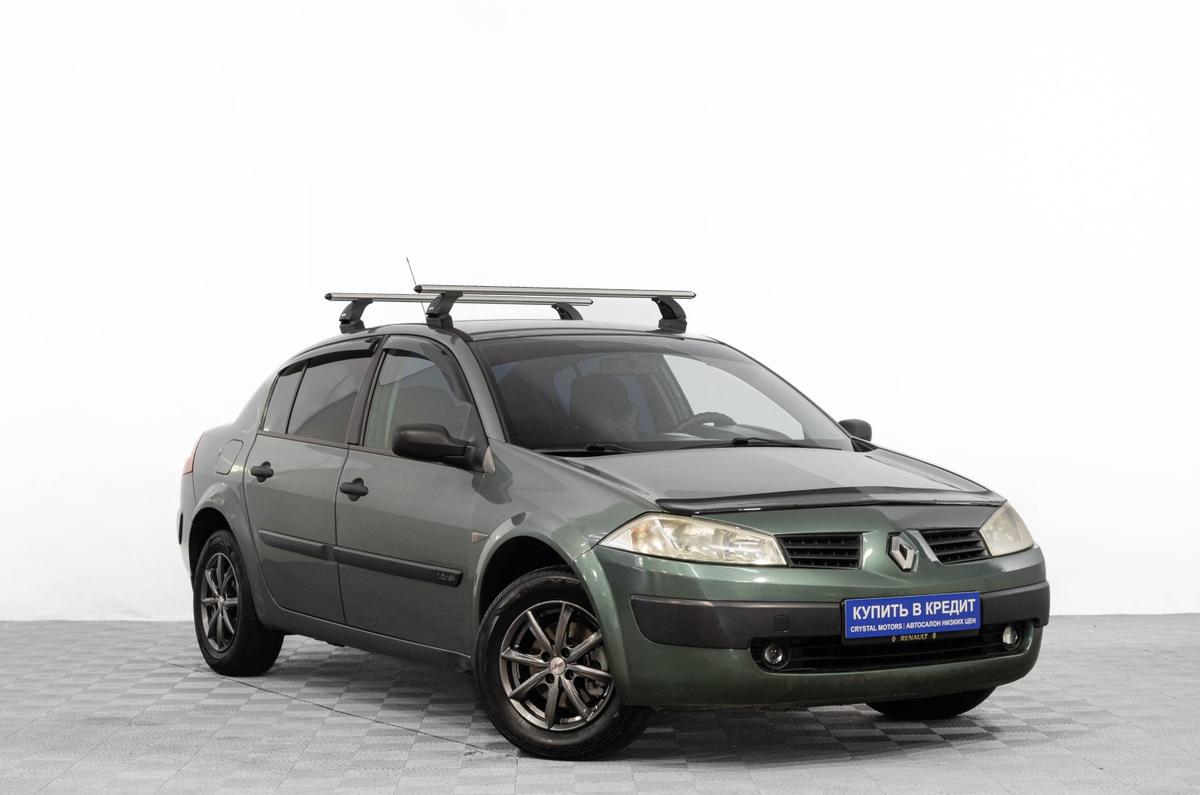 Седан Renault Megane 2004 года, 359000 рублей, Барнаул