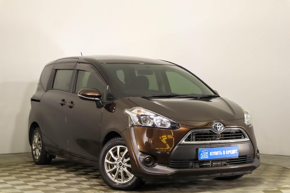 Минивэн Toyota Sienta 2016 года, 1369000 рублей, Пермь
