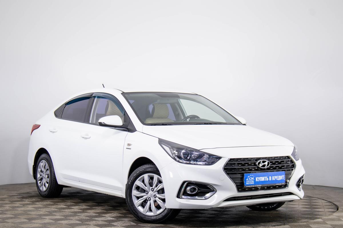 Седан Hyundai Solaris 2019 года, 1709000 рублей, Пермь