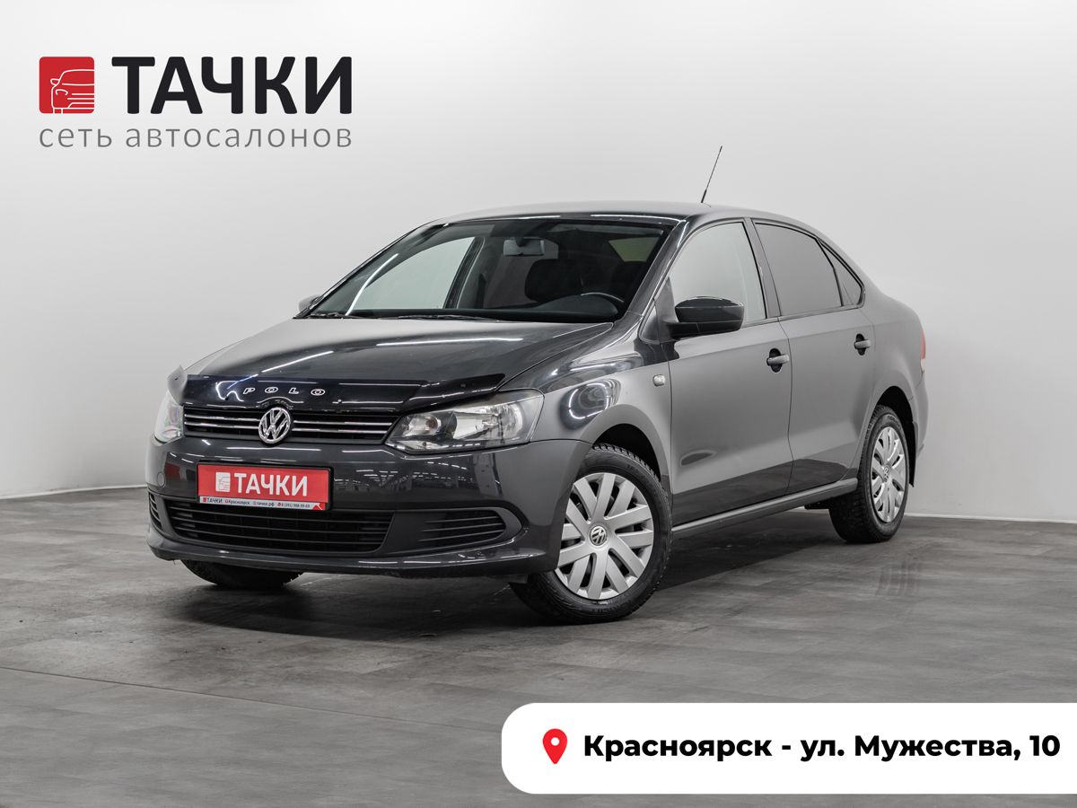 Седан Volkswagen Polo 2012 года, 850000 рублей, Красноярск
