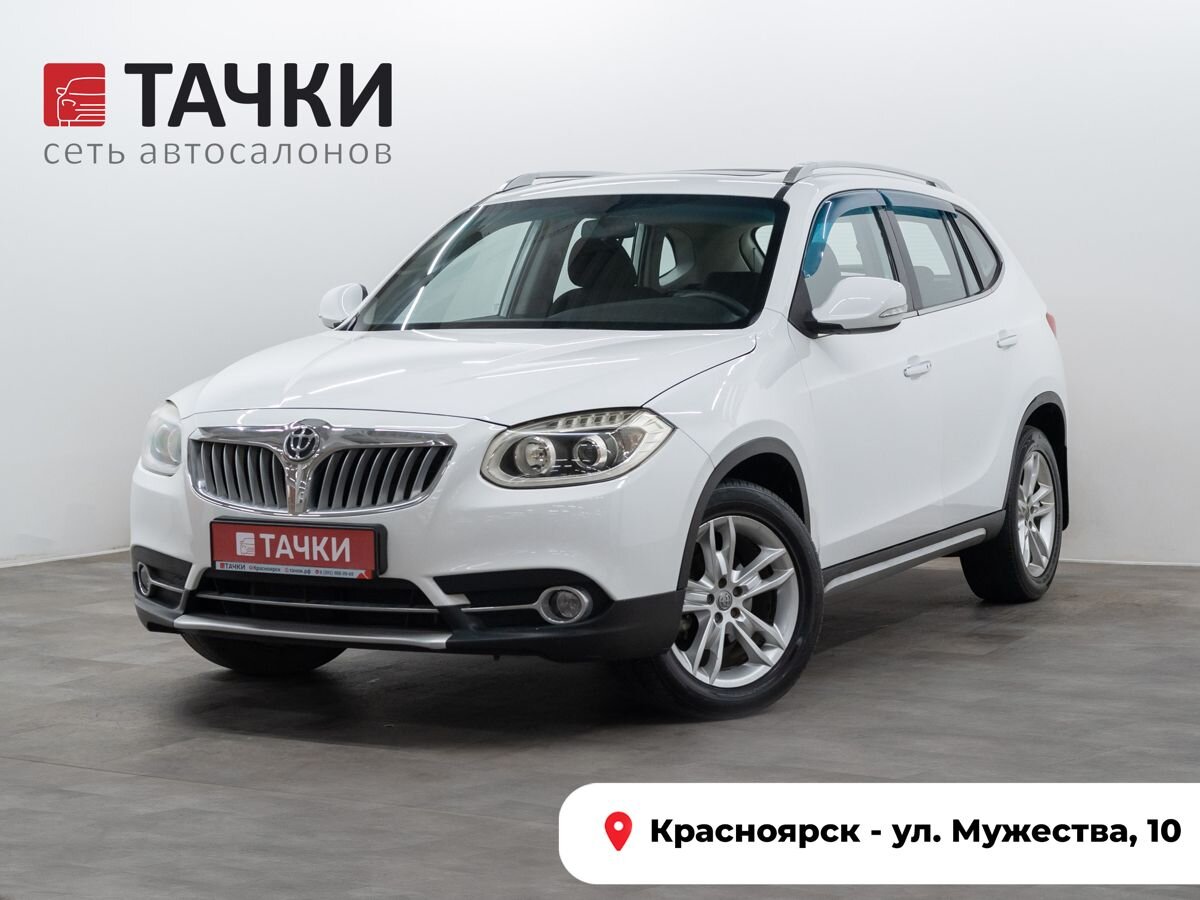 Внедорожник Brilliance V5 2015 года, 1049000 рублей, Красноярск