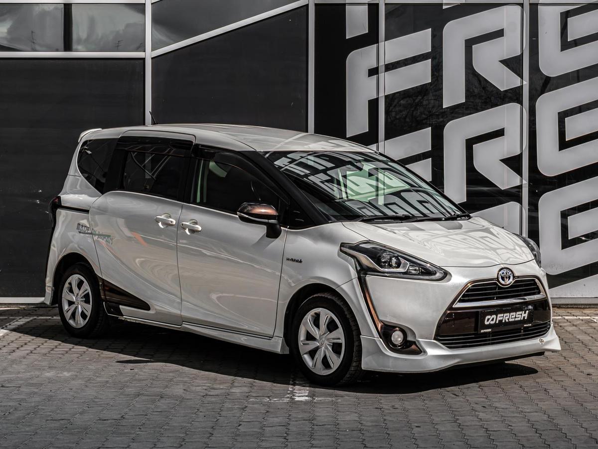 Минивэн Toyota Sienta 2017 года, 1490000 рублей, Краснодар