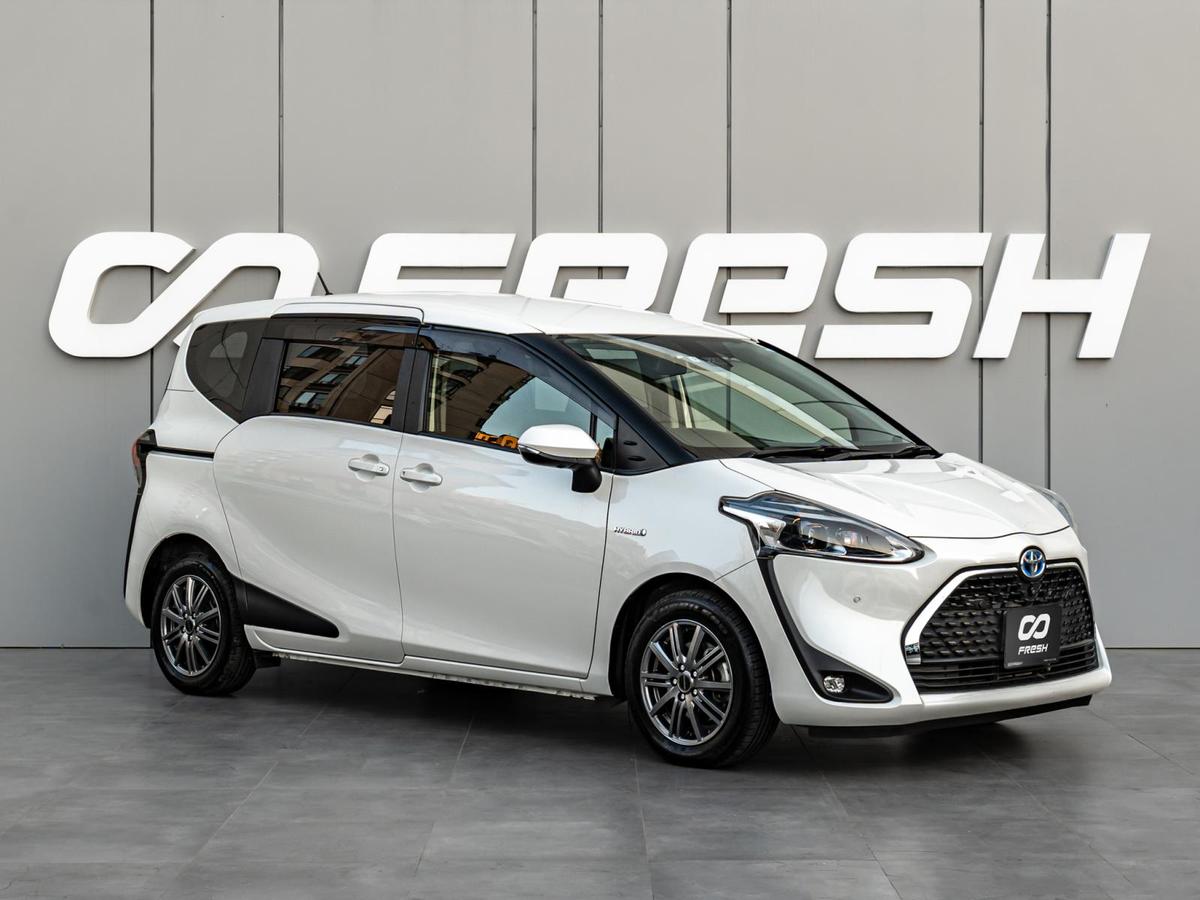 Минивэн Toyota Sienta 2019 года, 1690000 рублей, Краснодар