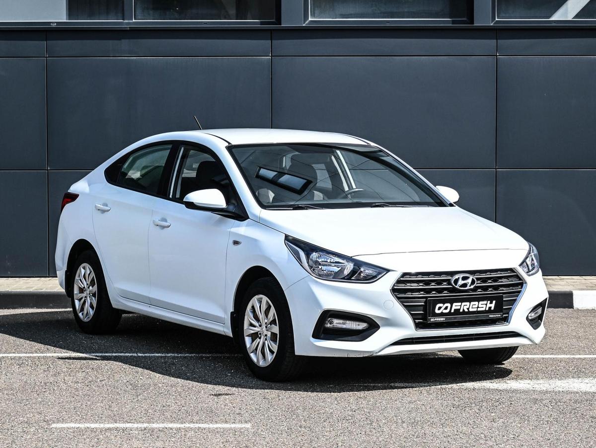 Седан Hyundai Solaris 2018 года, 1414000 рублей, Кирилловка